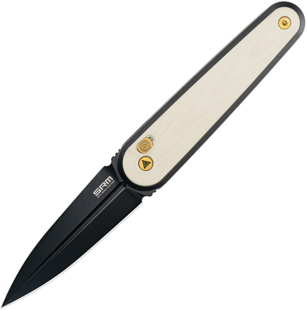 SRM Knives Twin 251MB Ambi-Lock Ivory SRM - Srm Knives