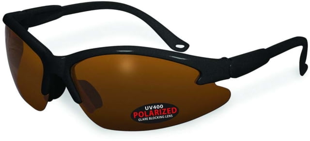 SSP Eyewear Cowlitz Polarized Sunglasses Black Frame Bronze Lens COWLITZ BLK BRZ - Ssp Eyewear