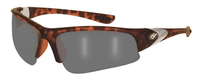 SSP Eyewear Entiat CF+ Bifocal Shooting Glass Readers w/ 2.50 Magnification Demi Two-Tone Frame Mirrored Lens ENTIAT 250 DMI