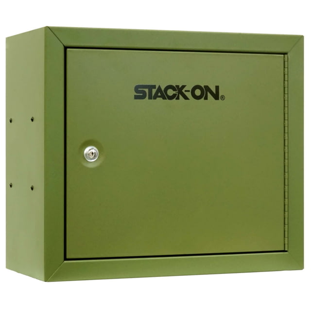 Stack-On Pistol Ammo Cabinet Green Large - Stack-On