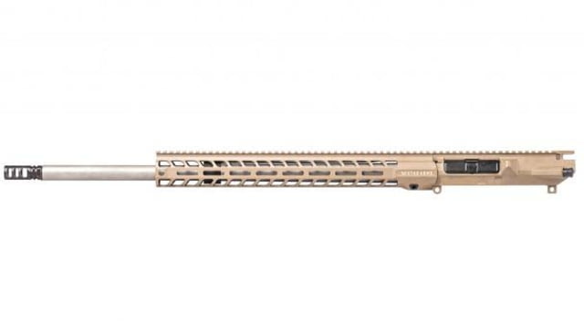 Stag Arms AR-10 Long Range Left Hand Upper Receiver 6.5 Creedmore 24in Barrel HBAR-CMV Profile 1-10 Twist 5/8X24 Thread VG6 Gamma FDE - Stag Arms
