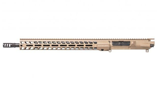 Stag Arms AR-10 Marksman Left Hand Upper Receiver 308 Win 18in Barrel HBAR-CMV Profile 1-10 Twist 5/8X24 Thread VG6 Gamma FDE - Stag Arms
