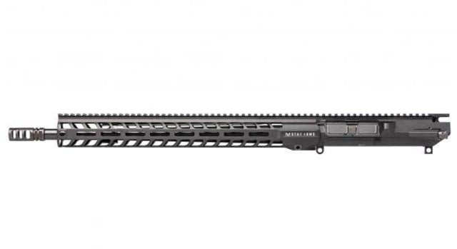 Stag Arms AR-10 Marksman Left Hand Upper Receiver 308 Win 18in Barrel HBAR-CMV Profile 1-10 Twist 5/8X24 Thread VG6 Gamma Black - Stag Arms
