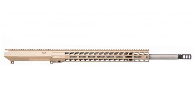 Stag Arms AR-10 Marksman Left Hand Upper Receiver 6.5 Creedmore 22in Barrel BULL Profile1-10 Twist 5/8X24 Thread VG6 Gamma FDE - Stag Arms