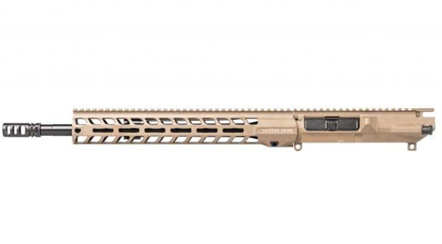 Stag Arms AR-10 Tactical Left Hand Upper Receiver 308 Win 16in Barrel TAC-GOV-CMV Profile 1-10 Twist 5/8X24 Thread VG6 Gamma FDE - Stag Arms