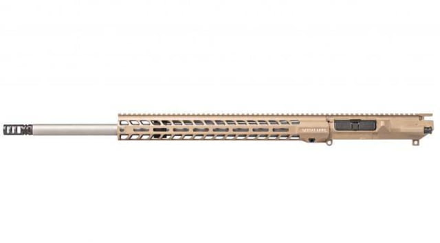 Stag Arms AR-10 Long Range Left Hand Upper Receiver 6.5 Creedmore 24in Barrel NJ Compliant HBAR-CMV Profile 1-10 Twist 5/8X24 Thread VG6 Gamma FDE - Stag Arms