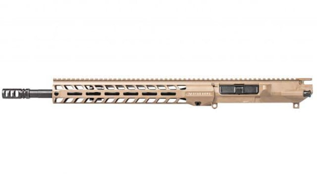 Stag Arms AR-10 Tactical Left Hand Upper Receiver 308 Win 16in Barrel NJ Compliant TAC-GOV-CMV Profile 1-10 Twist 5/8X24 Thread VG6 Gamma FDE - Stag Arms