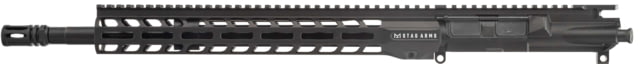 Stag Arms AR-15 Tactical Upper Receiver 5.56x45mm NATO 16in Barrel Maryland Compliant Hanson Profile 1-7 Twist 1/2x28 Left Hand VG6 Delta Nitride - Stag Arms