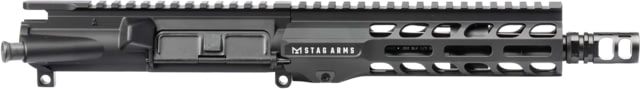 Stag Arms AR-15 Tactical Right Hand Upper Receiver .300 AAC Blackout 8in Barrel GOV-CMV Profile 1-7 Twist 1/2 x 28 Thread VG6 Delta Black - Stag Arms