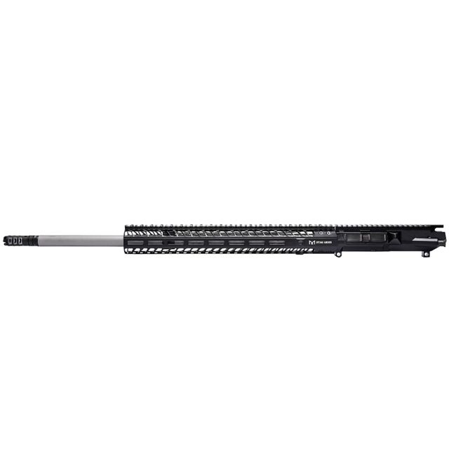 Stag Arms AR-10 Long Range Left Hand Upper Receiver 6.5 Creedmore 24in Barrel HBAR-CMV Profile 1-10 Twist 5/8X24 Thread VG6 Gamma Black - Stag Arms