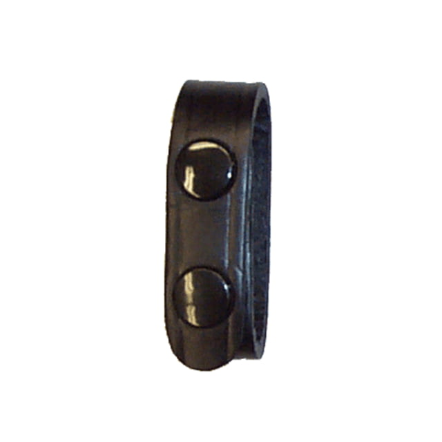 Stallion Leather 3/4 Wide Belt Keeper Black - Stallion Leather