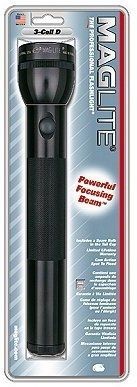 MagLite Standard 3 Cell D LED Flashlight Black Blister Pack - Maglite