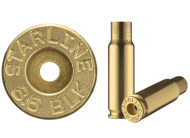 STAR  UNP BRASS 8.6 BLACKOUT - Hsm Ammunition