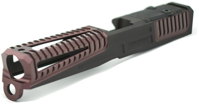 Statement Defense Overbite - Glock 17 Gen 3 DPP Maroon / Black Cerakote Medium - Statement Defense