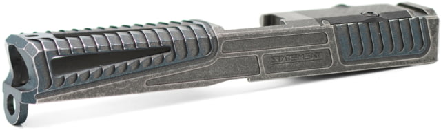 Statement Defense Overbite - Glock 17 Gen 3 RMR Battleworn Blue / Grey 2-Tone Medium - Statement Defense
