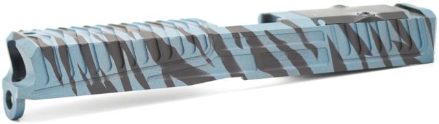 Statement Defense Overbite - Glock 17 Gen 3 RMR Blue / Black Tiger Stripe Medium - Statement Defense