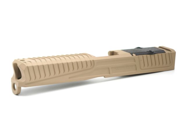 Statement Defense Overbite Slide Trijicon RMR Optic Cut Glock 17 Gen3 Coyote Tan - Statement Defense