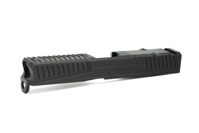 Statement Defense Overbite Slide Trijicon RMR Optic Cut Glock 17 Gen3 Black DLC - Statement Defense