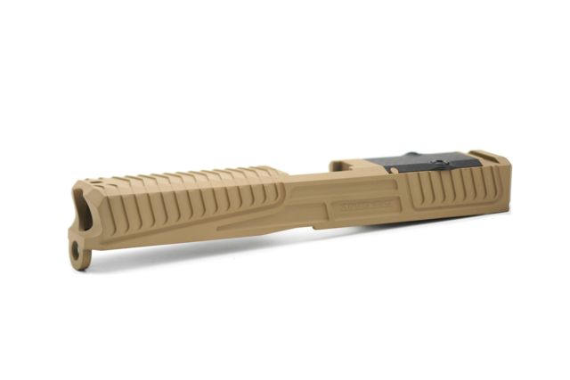 Statement Defense Overbite Slide Trijicon RMR Optic Cut Glock 17 Gen3 FDE Cerakote - Statement Defense