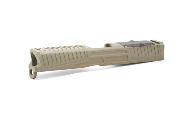 Statement Defense Overbite Slide Trijicon RMR Optic Cut Glock 19 Gen3 Tan/Green - Statement Defense