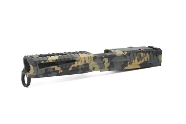 USED DEMO Statement Defense Overbite Slide Trijicon RMR Optic Cut Window Cut Glock 17 Gen4 Black Multicam MTOOvbteblkmltiw EDEMO1 Condition Parts - Statement Defense