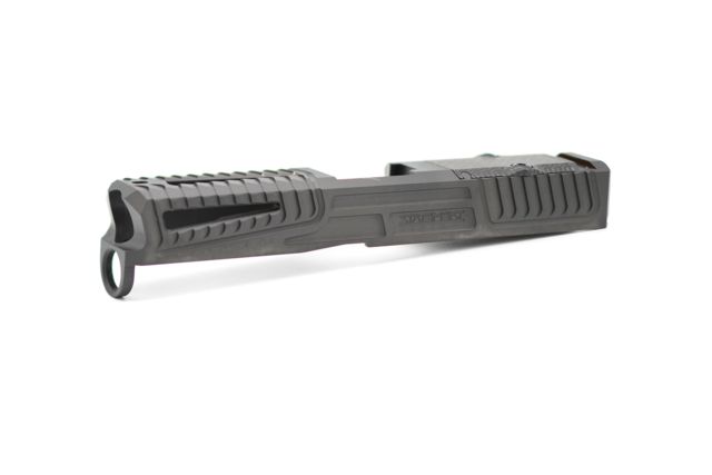 Statement Defense Overbite Slide Trijicon RMR Optic Cut Window Cut Glock 19 Gen4 Black DLC - Statement Defense