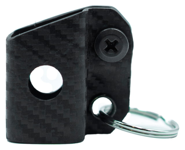 Clip & Carry Kydex Keychain Sheath for the Gerber Dime & Leatherman Squirt Carbon Fiber Black - Clip & Carry
