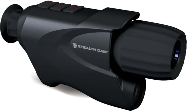 Stealth Cam Digital Night Vision Monocular with Intergrated IR Filter for Day Use 7 Degrees Black