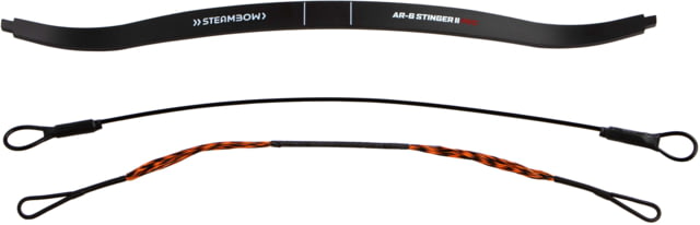 Steambow AR-Series - Limbs 90 lbs. Prestrung Black 420 - Steambow