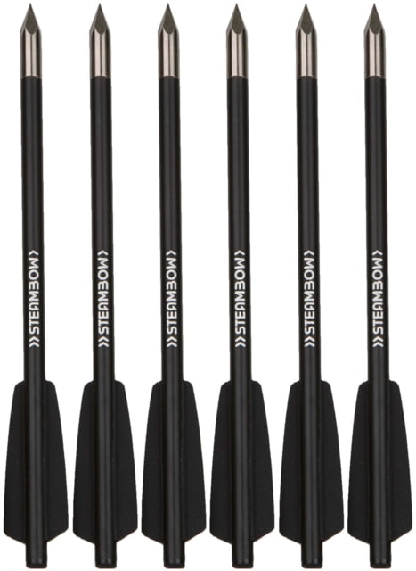 Steambow AR-Series Bodkin Arrows Set of 6 Black - Steambow