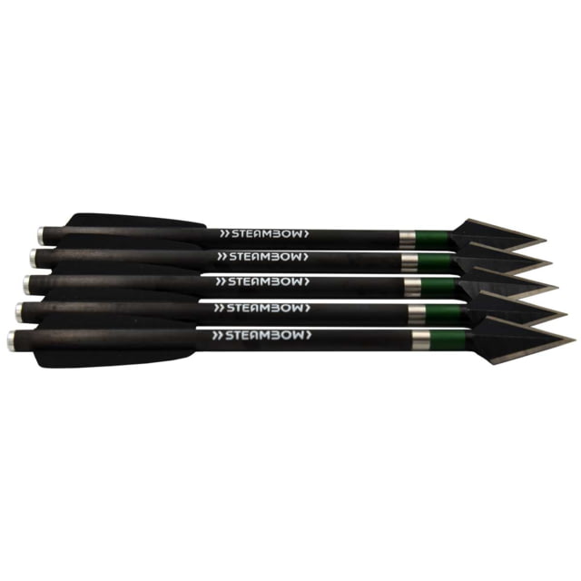 Steambow AR-Series - Carbon Heavy Warbolts Set of 5 pcs. Black - Steambow