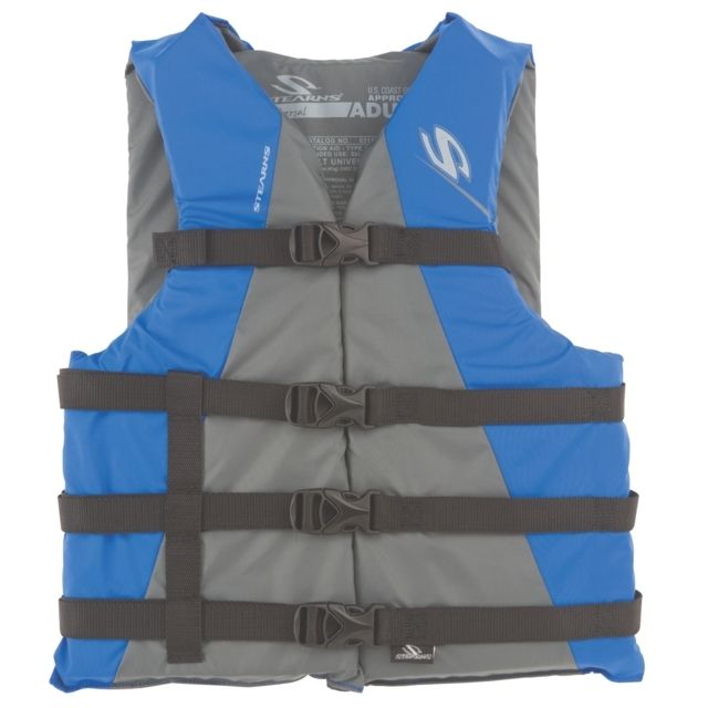 Stearns 5311 Classic Life Vest - Adult Blue Oversize - Stearns