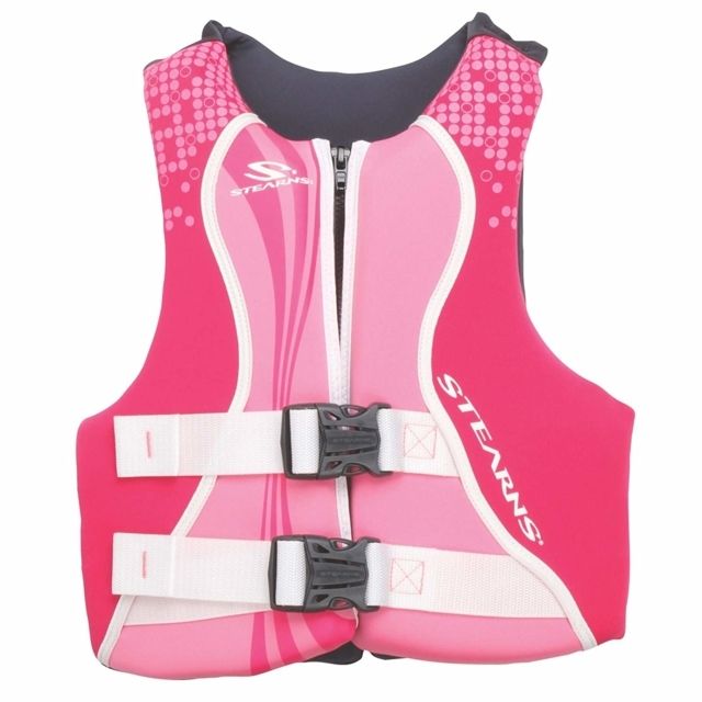 Stearns 5419 Hydro Life Vest - Youth Pink/Purple - Stearns