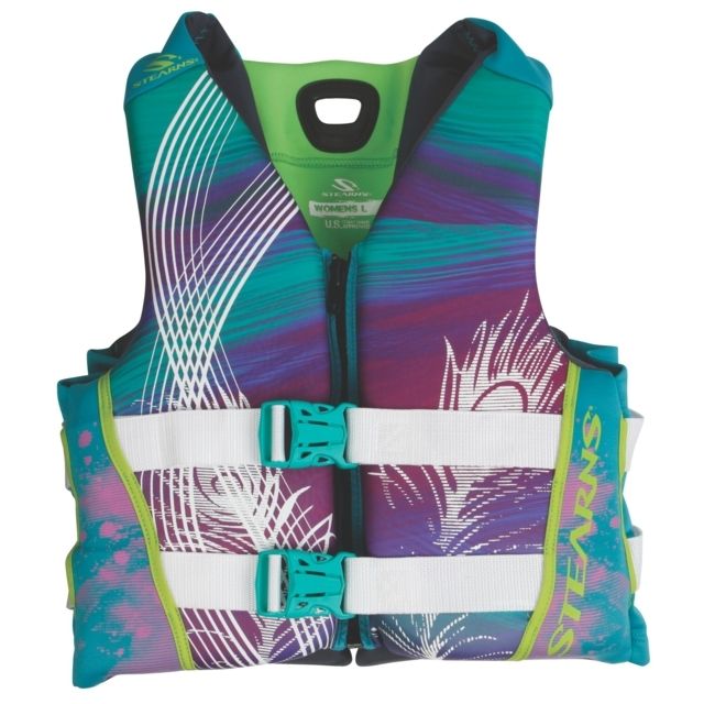 Stearns 7855 V1 Flotation Life Vest - Women's Pink/Blue Extra Large - Stearns