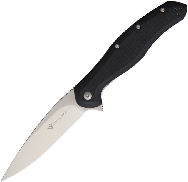 Steel Will Intrigue Linerlock Black - Steel Will