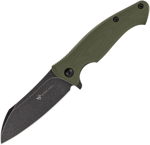 Steel Will Nutcracker F24 Linerlock Green - Steel Will