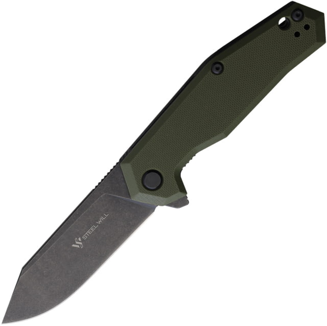 Steel Will Tenet 2 Linerlock OD Green - Steel Will