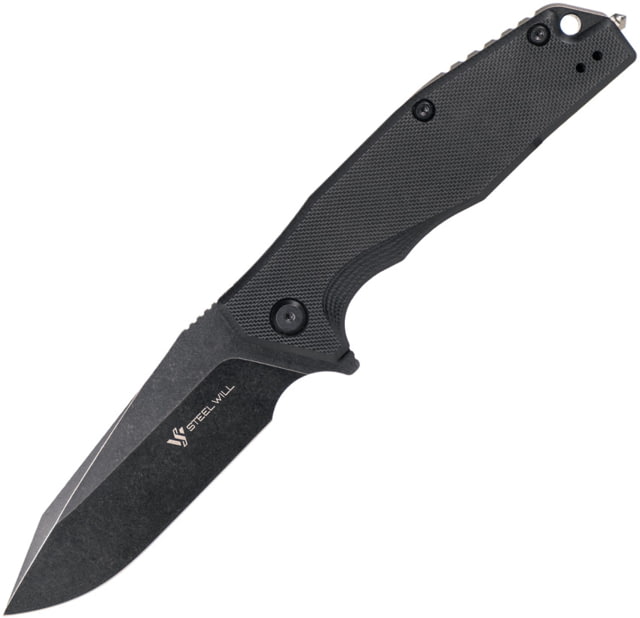 Steel Will Warbot Linerlock Black - Steel Will