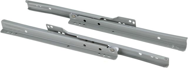 Steelex 10in Euro-style Self-Closing Drawer Slides Grey
