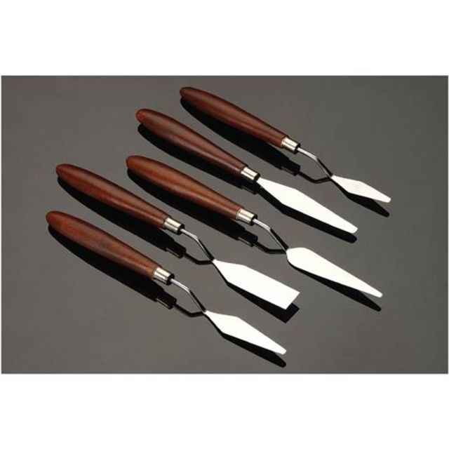 Steelex 5 Pc. Five Different Profiles Spatula Set