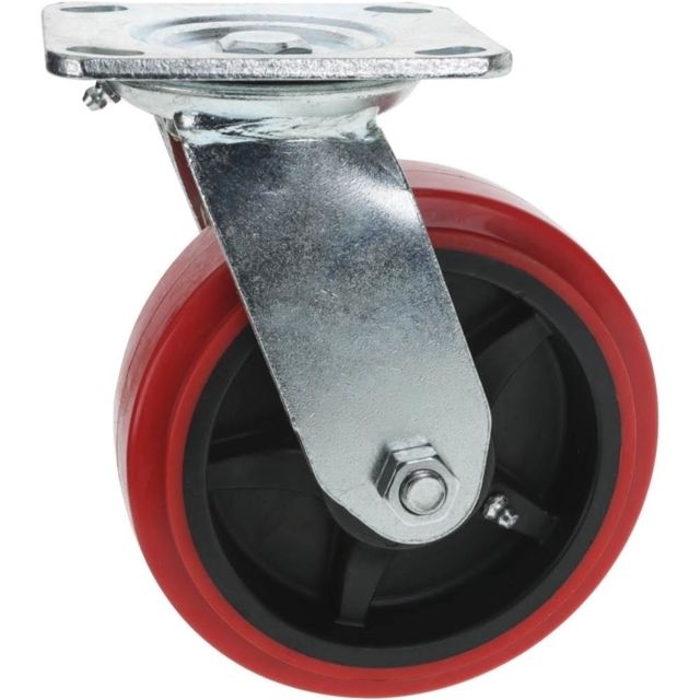 Steelex 6in Polyurethane Swivel Caster Plate Mount