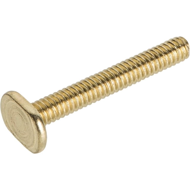 Steelex Brass Plated T-Slot Bolts 1-3/4in Set of 10 Pcs