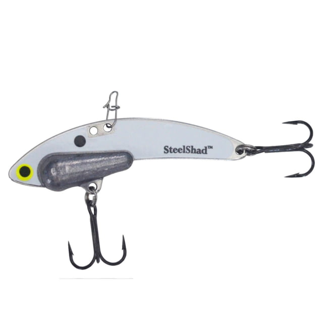 SteelShad Heavy 1/2 Oz White Shad