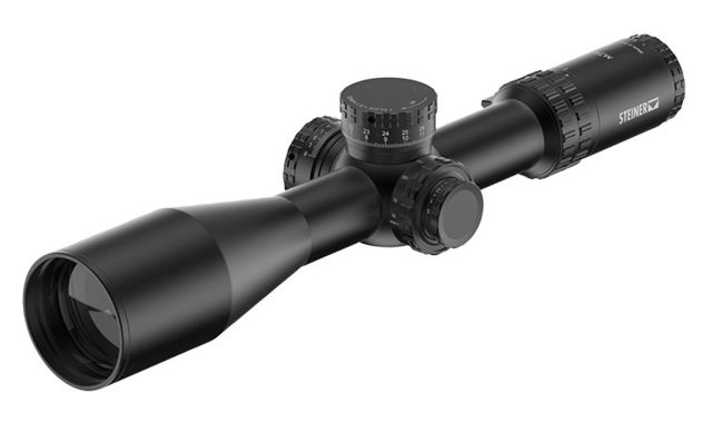Steiner M7Xi Rifle Scope 4-28x56mm 34mm Tube First Focal Plane Horus Tremor 3 Reticle Matte Black