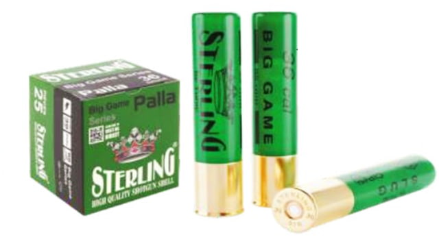 Sterling Gold Slug 410 10 Grain 3/8 oz 2 1/2 in Shotgun Slugs Ammo 25 Round - Sterling