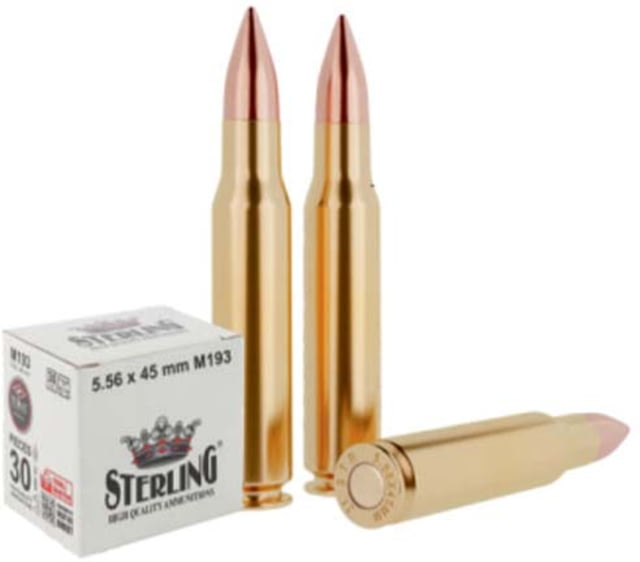 rling M193 556NATO 55 Grain Full Metal Jacket 30 Round Box Ammo