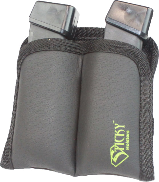 Sticky Holsters Dual Mag Sleeve Black Dual Mag Sleeve