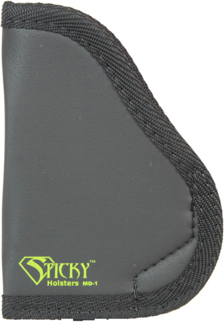 Sticky Holsters Holster CZ 2075 Rami/Kel-Tec PF-9/Ruger LC9/Kel-Tec P-11/Ruger LC380/SCCY CPX Ambidextrous Synthetic Black