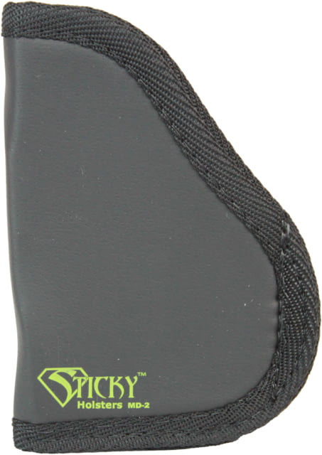 Sticky Holsters Holster CZ 2075 Rami/Kel-Tec PF-9/Ruger LC9/Kel-Tec P-11/Ruger LC380/SCCY CPX Ambidextrous Synthetic Black