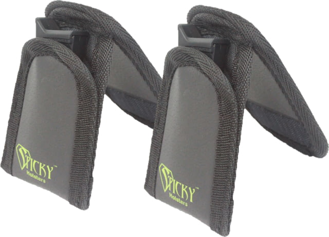 Sticky Holsters Mini Mag Pouch 2 Pack Black Mini Mag Pouch x2